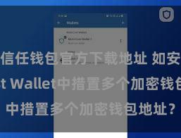 信任钱包官方下载地址 如安在Trust Wallet中措置多个加密钱包地址？